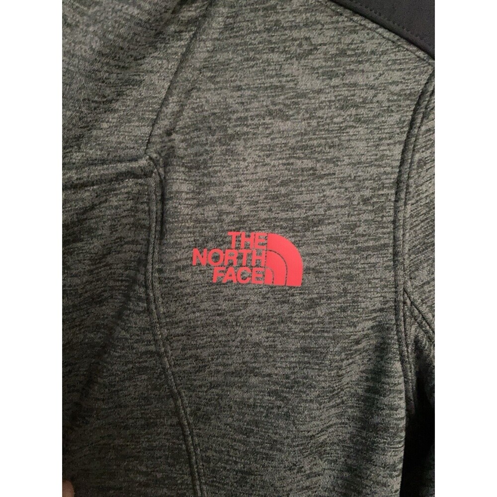 Womens The North Face Full Zip Fleece Hooded Jacket Thumb Holes - Picture 6 of 10